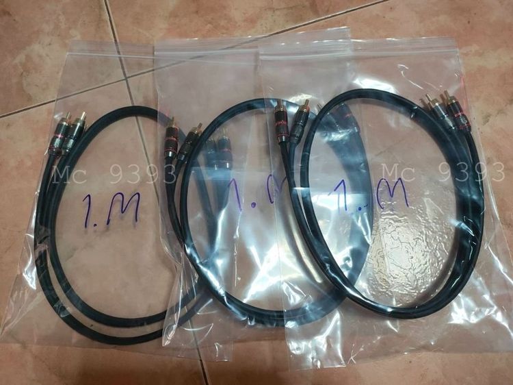 สาย RCA Monster interlink 200 ของใหม่ ยาว 1 เมตร เสียงดีมาก คุ้มเกินราคา รูปที่ 4