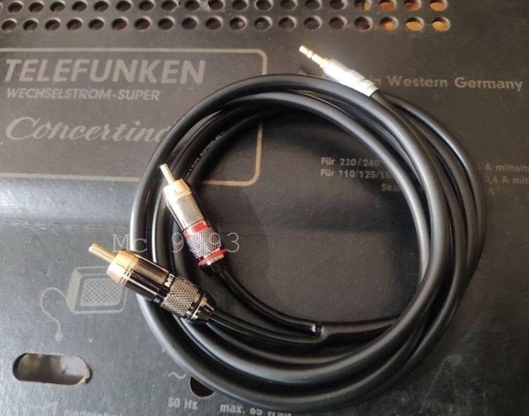 สายสัญญาณ Mini to RCA (3.5mm to RCA) Monster Prolink Standard 100 ของใหม่  รูปที่ 2