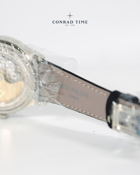 New Patek Grand Complications 6159G-001 Perpetual Calendar Skeletonized Dial Black Fabric Strap 2025 39.5mm. Fullset  รูปที่ 14