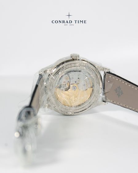 New Patek Grand Complications 6159G-001 Perpetual Calendar Skeletonized Dial Black Fabric Strap 2025 39.5mm. Fullset  รูปที่ 9