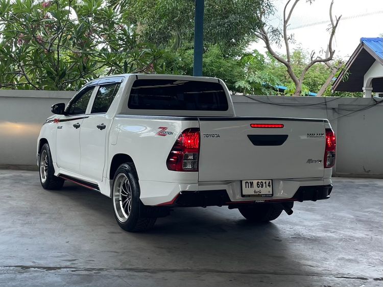 Toyota Hilux Revo 2021 Double Cab 2.4 Entry Z Edition Pickup ดีเซล ไม่ติดแก๊ส เกียร์ธรรมดา ขาว รูปที่ 4