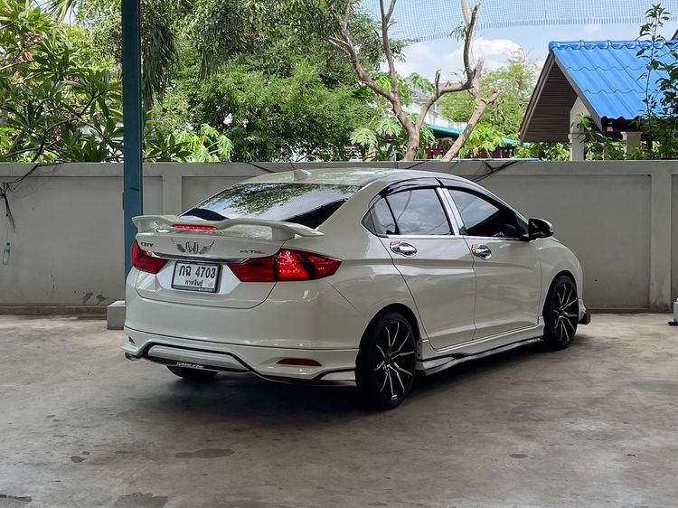 Honda City 2016 1.5 Sv i-VTEC Sedan เบนซิน ไม่ติดแก๊ส เกียร์อัตโนมัติ ขาว รูปที่ 4
