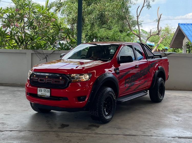 Ford Ranger 2019 2.2 Hi-Rider XL Plus Pickup ดีเซล ไม่ติดแก๊ส เกียร์ธรรมดา แดง