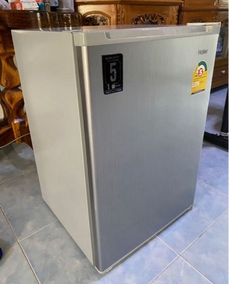 ตู้เย็น 1 ประตู ตู้เย็น Haier 1 ประตู 2.9คิว สีเงิน รุ่น HR-80