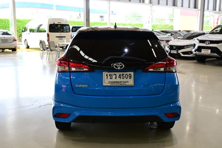 Toyota Yaris 2020 1.2 Sport Premium Sedan เบนซิน ไม่ติดแก๊ส เกียร์อัตโนมัติ ฟ้า รูปที่ 4