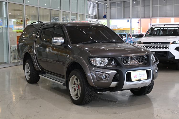 Mitsubishi Triton 2013 2.5 GL VG Turbo 4WD Pickup ดีเซล ไม่ติดแก๊ส เกียร์อัตโนมัติ น้ำตาล รูปที่ 2