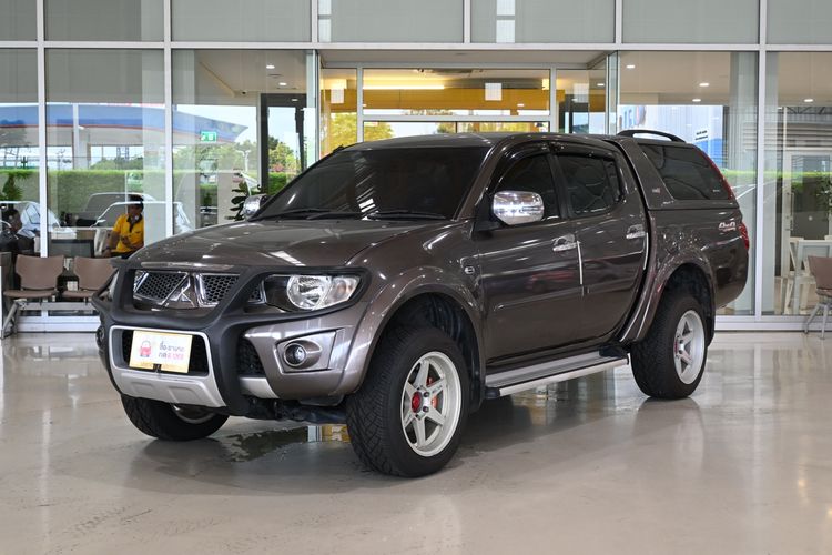 Mitsubishi Triton 2013 2.5 GL VG Turbo 4WD Pickup ดีเซล ไม่ติดแก๊ส เกียร์อัตโนมัติ น้ำตาล รูปที่ 3