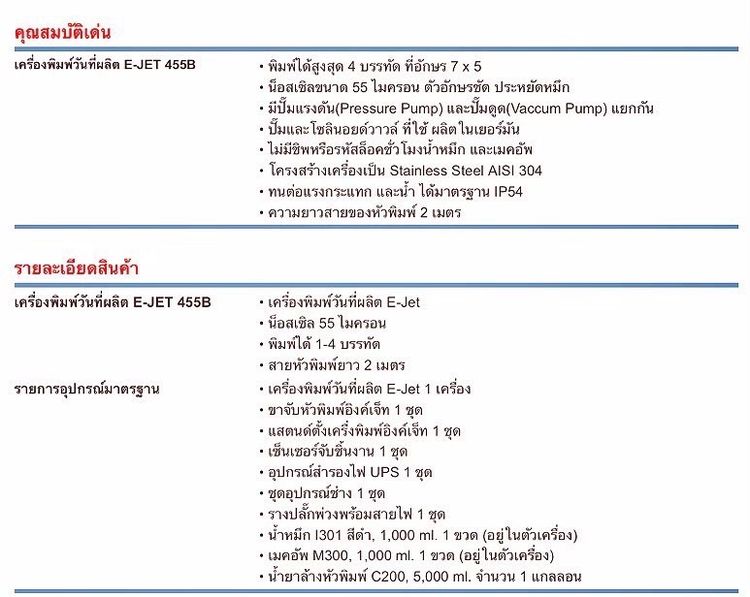 เครื่องพิมพ์วันที่ผลิต,วันหมดอายุ,เลขล็อตหรืออื่นๆ ระบบเลเซอร์อิ๊งค์เจ็ท ใช้งานได้หลายแบบ นิยมใช้ในอุตสาหกรรม รูปที่ 11