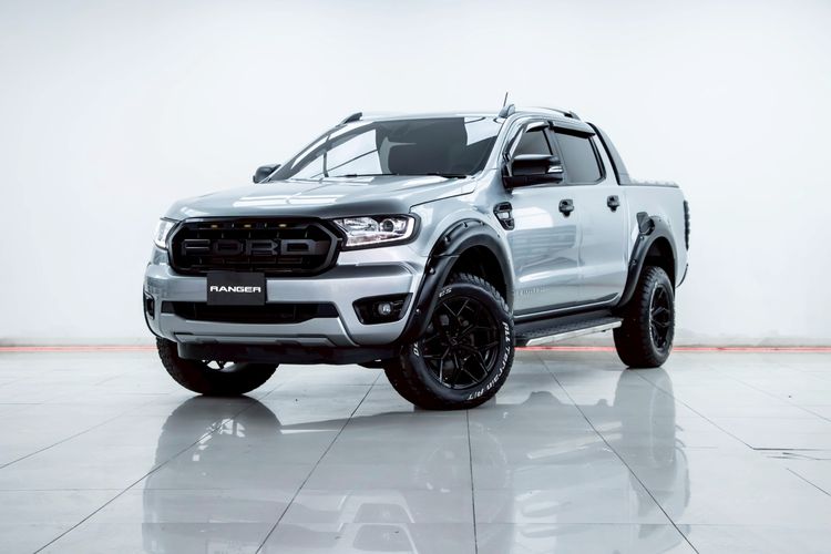 รถ Ford Ranger 2.0 Hi-Rider Limited สี เทา