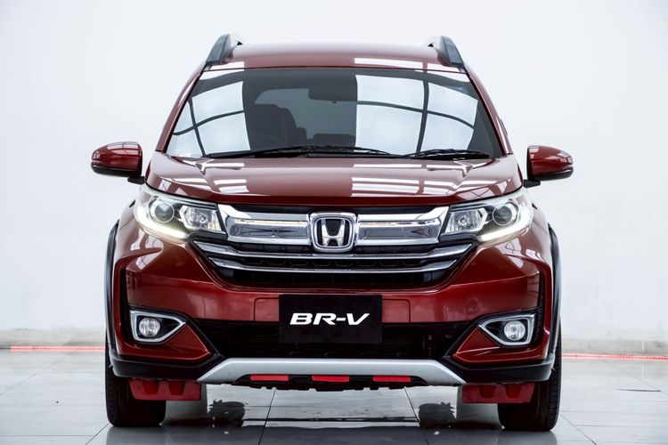 Honda BR-V 2019 1.5 SV Utility-car เบนซิน ไม่ติดแก๊ส เกียร์อัตโนมัติ แดง รูปที่ 4
