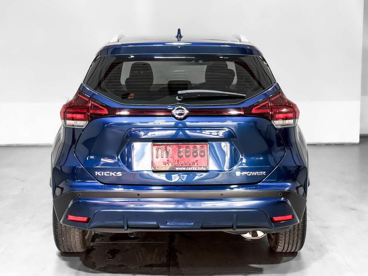 Nissan Kicks 2024 1.2 VL Utility-car ไฮบริด เกียร์อัตโนมัติ น้ำเงิน รูปที่ 4