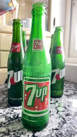 ขวดน้ำอัดลม7upวินเทจ