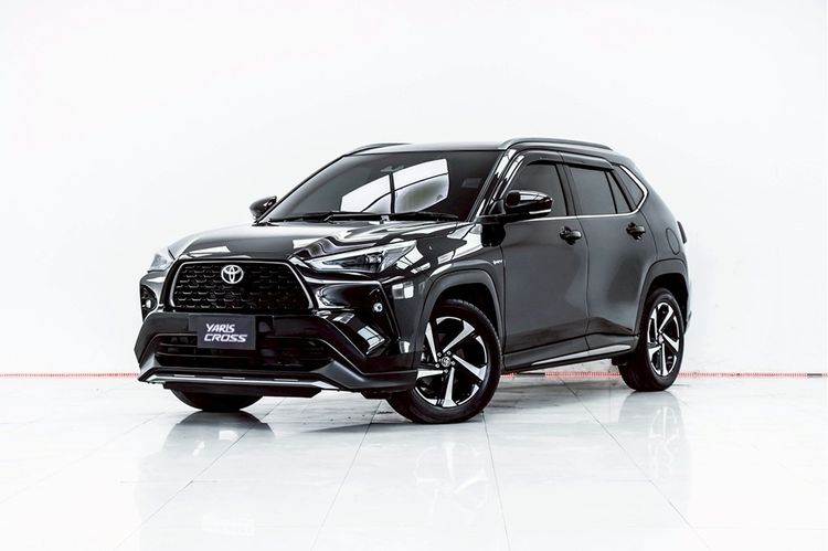 Toyota Yaris Cross 2025 1.5 HEV Premium Utility-car ไฮบริด ไม่ติดแก๊ส เกียร์อัตโนมัติ ดำ