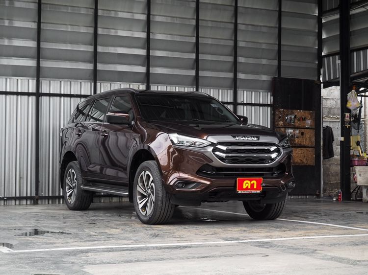 Isuzu MU-X 2021 1.9 ULTIMATE 2WD Utility-car ดีเซล ไม่ติดแก๊ส เกียร์อัตโนมัติ น้ำตาล รูปที่ 2