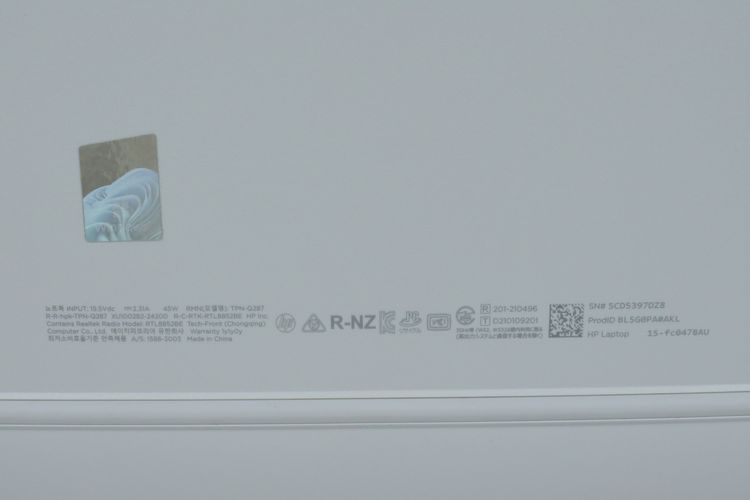 HP 15-FC0478AU Ryzen 7 5825U RAM16.512GB รูปที่ 13