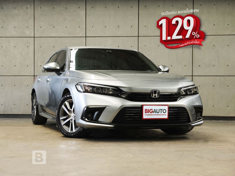 Honda Civic 2022 1.5 Turbo EL Sedan เบนซิน ไม่ติดแก๊ส เกียร์อัตโนมัติ บรอนซ์เงิน