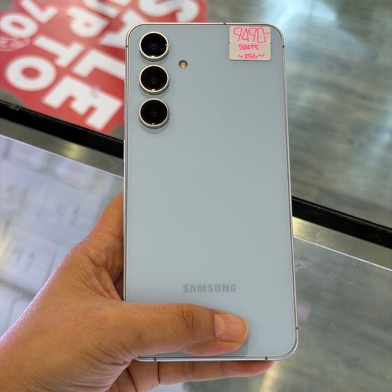 Samsung S24 FE 256GB สีฟ้า เครื่องศูนย์ สภาพสวย จอ6.7นิ้ว แรม8รอม256 กล้อง50ล้าน(3ตัว) เครื่องใช้งานดีเยี่ยม ครบยกกล่อง🔥🔥 รูปที่ 3