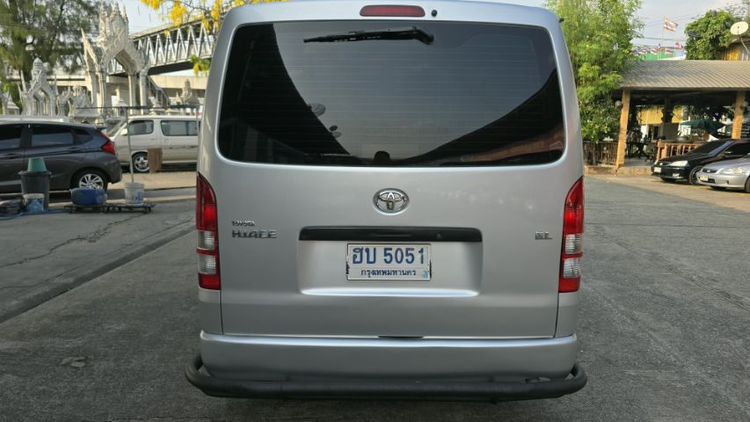 Toyota Hiace 2011 2.5 GL Van ดีเซล ไม่ติดแก๊ส เกียร์ธรรมดา บรอนซ์เงิน รูปที่ 4