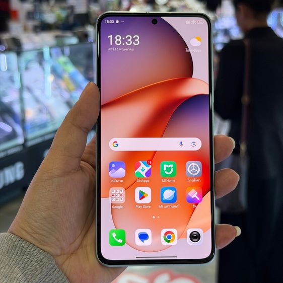 Xiaomi 13T 5G สีเขียว เครื่องศูนย์ สภาพสวยมาก จอ6.67นิ้ว แรม12รอม256 Dimensity8200 กล้อง50ล้าน(3ตัว)🔥🔥