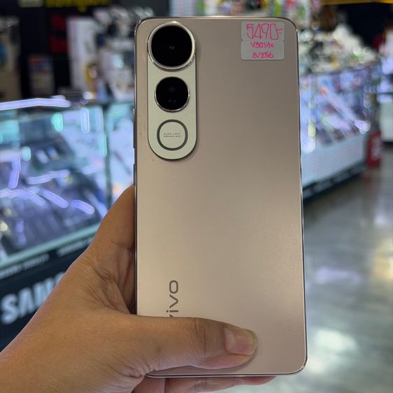 ViVO V50 Lite 5G สีทอง เครื่องศูนย์ สภาพสวยมาก จอ6.77นิ้ว แรม8รอม256 Dimensity6300 กล้อง50ล้าน(2ตัว)🔥🔥 รูปที่ 2