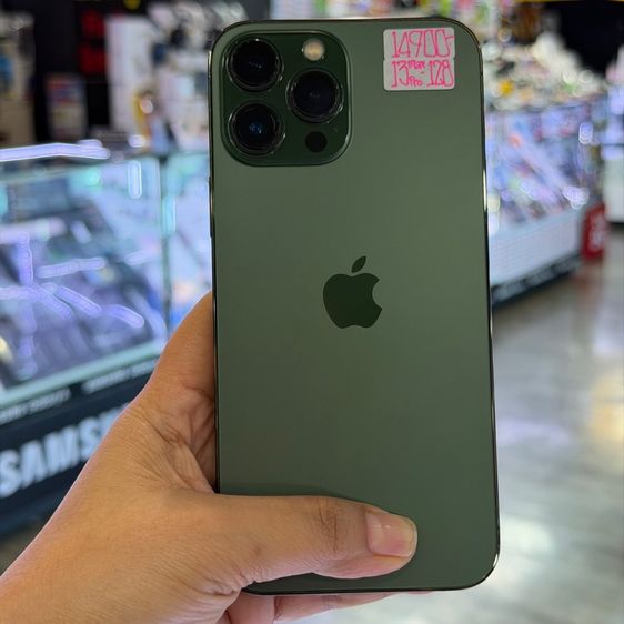 iPhone13 Pro Max 128GB สีเขียว เครื่องศูนย์ โมเดลTH สภาพสวยมากๆ🔥🔥 รูปที่ 2