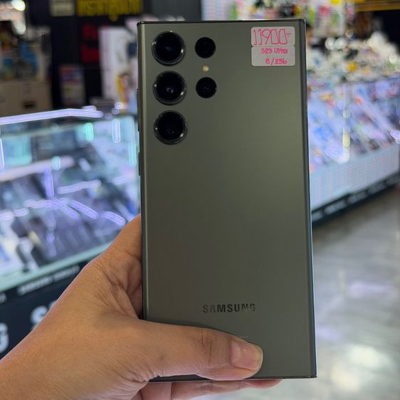 Samsung S23 Ultra 256GB สีเขียว เครื่องศูนย์ สภาพสวย จอ6.8นิ้ว แรม8รอม256 Snap8 Gen2 กล้อง200ล้าน(4ตัว)🔥🔥 รูปที่ 2