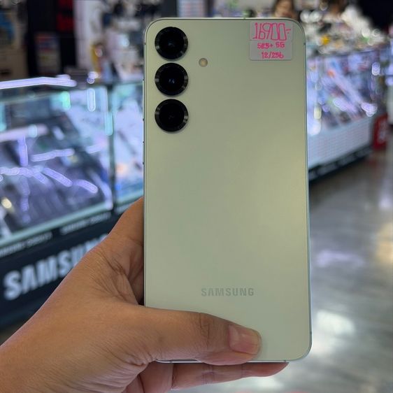 Samsung S25 Plus สีเขียวมินต์(Mint) เครื่องศูนย์ สภาพสวยมาก จอ6.7นิ้ว แรม12รอม256 Snap8 Elite กล้อง50ล้าน(3ตัว) ประกันศูนย์ยาวๆ🔥🔥 รูปที่ 2