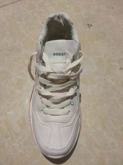 รองเท้าผ้าใบ GC Rhyton Logo Leather Sneaker size 39 สภาพดีมาก นัดรับภูเก็ต