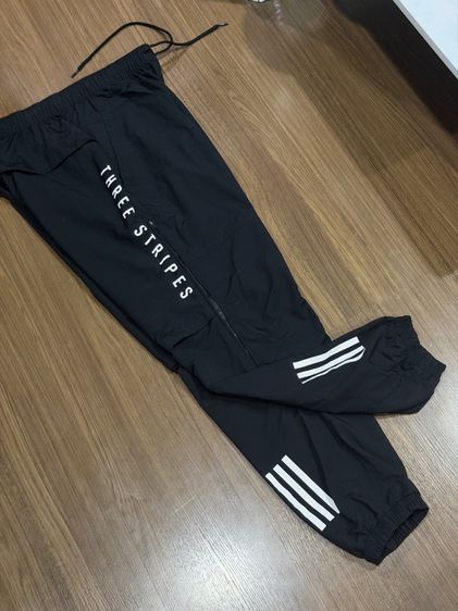 กางเกงขายาวสีดำ(ผ้าร่ม) แบรนด์ addidas รูปที่ 5