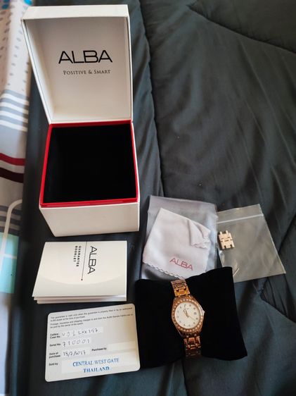 นาฬิกา Alba สี rosegold มีใบการันตี  รูปที่ 4