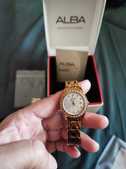 นาฬิกา Alba สี rosegold มีใบการันตี  รูปที่ 5