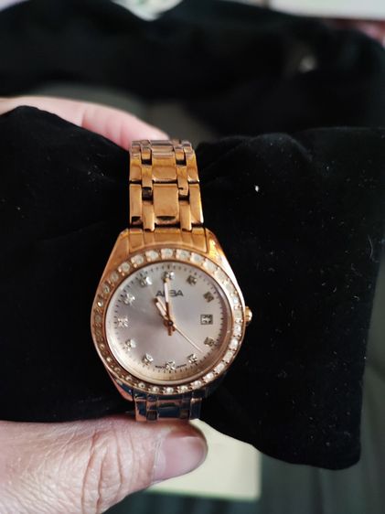 โรสโกลด์ นาฬิกา Alba สี rosegold มีใบการันตี 