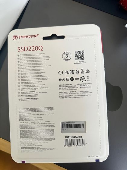 SSD sata ยี่ห้อ Transcend  รูปที่ 2