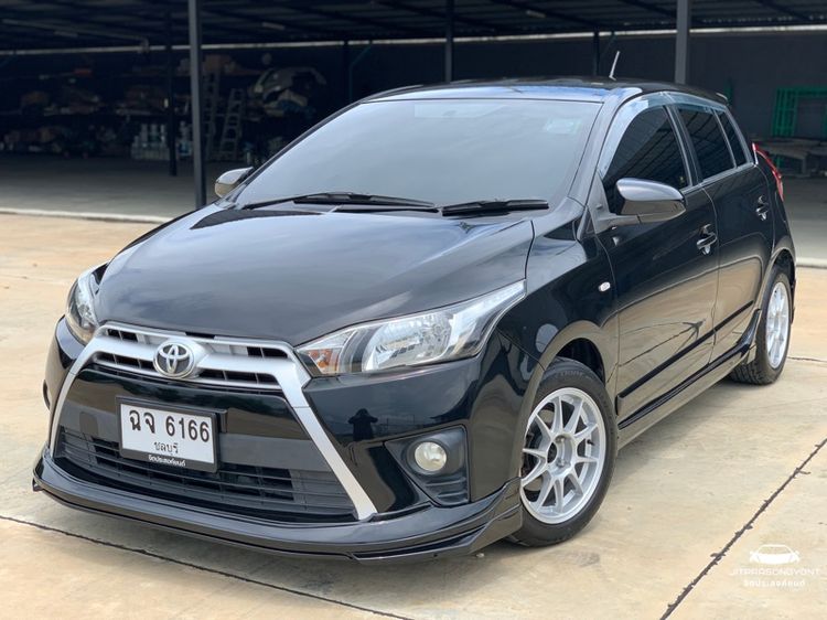 Toyota Yaris 2013 1.2 E Sedan เบนซิน เกียร์อัตโนมัติ ดำ รูปที่ 4