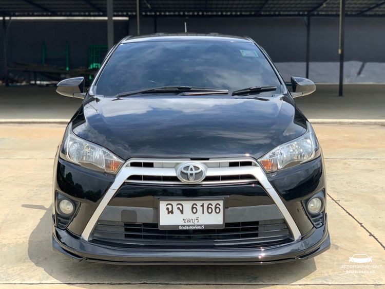 Toyota Yaris 2013 1.2 E Sedan เบนซิน เกียร์อัตโนมัติ ดำ รูปที่ 3