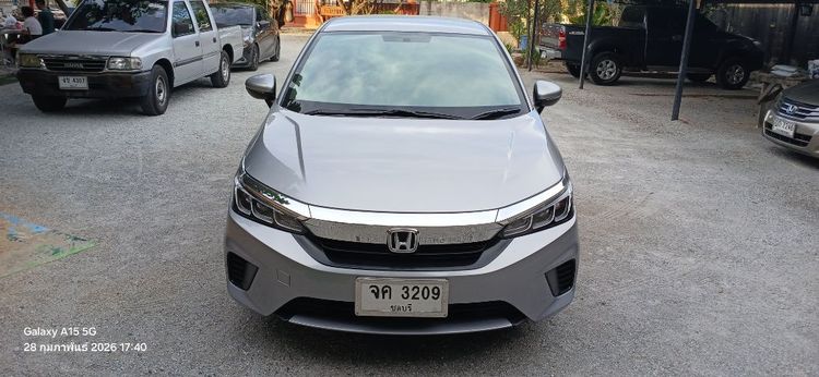 Honda City 2021 1.0 SV Sedan เบนซิน เกียร์อัตโนมัติ บรอนซ์เงิน รูปที่ 4