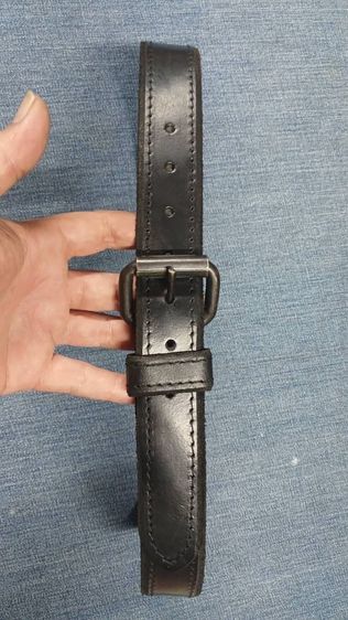 เข็มขัดหนังแท้ Oil Tanned Leather เอว 28 ถึง 34 กว้าง 1.4 ยาวรวมหัว 39.5 ทำจากหนังฟอกฝาดอัดน้ำมัน
หนังสวย สภาพหล่อ รูปที่ 8