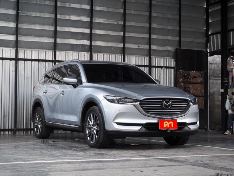 Mazda CX-8 2021 2.2 XDL Exclusive 4WD Utility-car ดีเซล ไม่ติดแก๊ส เกียร์อัตโนมัติ เทา รูปที่ 2