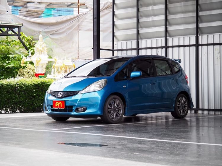 รถ Honda Jazz 1.5 S สี น้ำเงิน