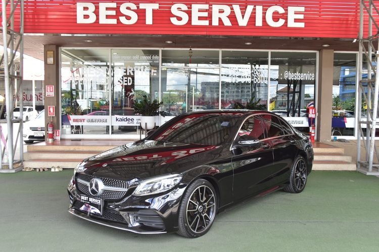 รถ Mercedes-Benz C-Class C220 สี ดำ