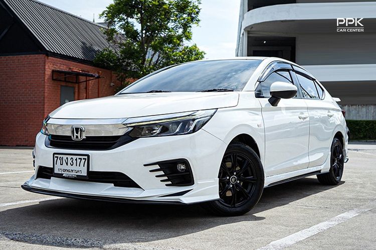รถ Honda City 1.0 S สี ขาว
