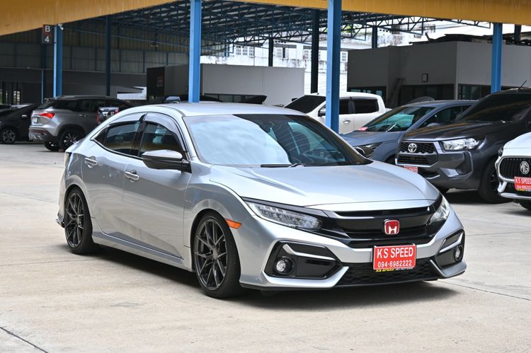 Honda Civic 2019 1.5 Turbo Sedan เบนซิน ไม่ติดแก๊ส เกียร์อัตโนมัติ เทา รูปที่ 3