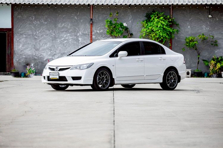 Honda Civic 2011 1.8 S i-VTEC Sedan เบนซิน เกียร์อัตโนมัติ ขาว รูปที่ 3