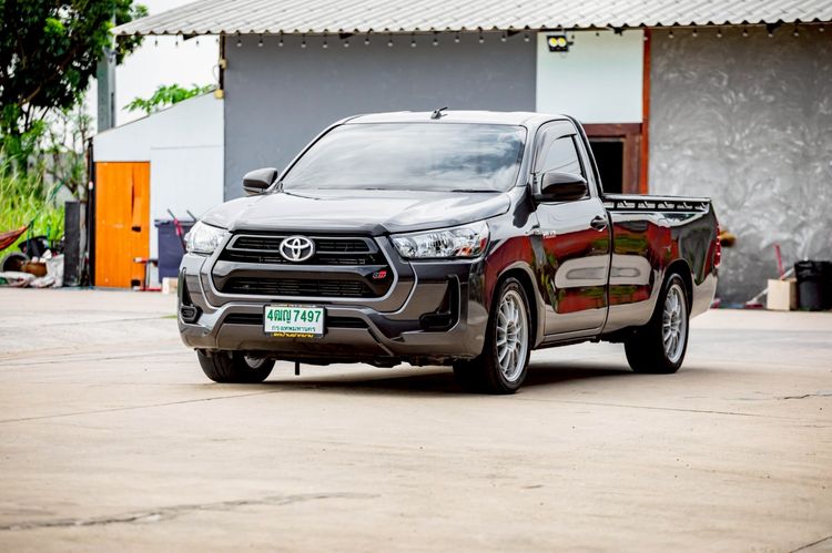 รถ Toyota Hilux Revo 2.4 Entry สี เทา