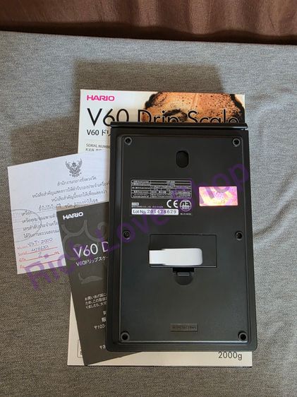 ขายเครื่องชั่ง Hario v60 Drip Scale ของแท้ มือ 1 ยกเซ็ต(มีชุดเดียว) รูปที่ 3