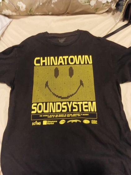ดำ ฟรีไซส์ แขนสั้น อื่นๆ อื่นๆ Chinatown Market Sound System T-Shirt