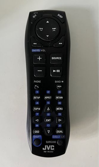รีโมทเครื่องเสียงรถยนต์ JVC RM-RK252