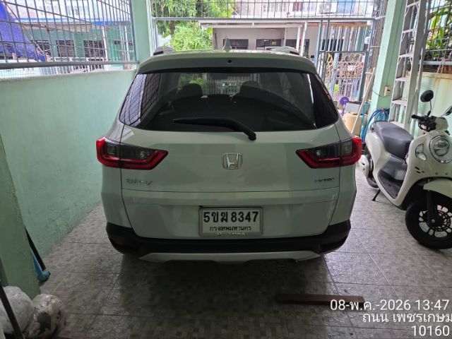 Honda BR-V 2022 1.5 EL เบนซิน ไม่ติดแก๊ส เกียร์อัตโนมัติ ขาว รูปที่ 3