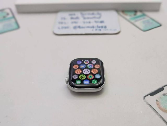 Apple Watch Series 11 46 mm Gps Silver ศูนย์ไทย สภาพใหม่เอี่ยม อุปกรณ์ครบยกกล่อง ประกันยาว 7 เดือน สุขภาพแบต 100 เพียง 9,590 บาท ครับ รูปที่ 7