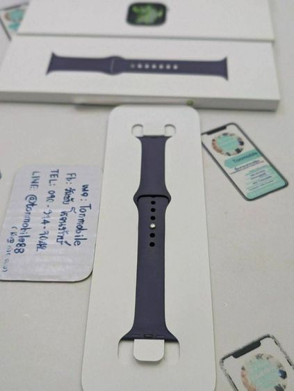 Apple Watch Series 11 46 mm Gps Silver ศูนย์ไทย สภาพใหม่เอี่ยม อุปกรณ์ครบยกกล่อง ประกันยาว 7 เดือน สุขภาพแบต 100 เพียง 9,590 บาท ครับ รูปที่ 4